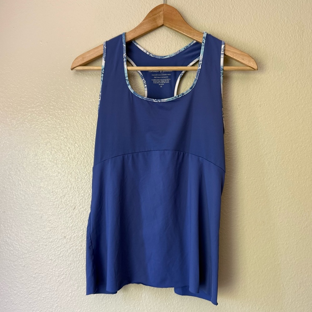 Denise Cronwall Royal Sport racerback top
